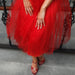 Premium Soft Tulle Fabric - 20 Yards by 54" Wide - Red - Threadart.com