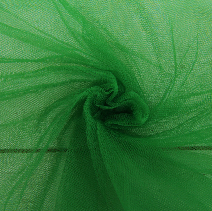 Premium Soft Tulle Fabric Mega Roll - 100 Yards by 6" Wide - Emerald - Threadart.com