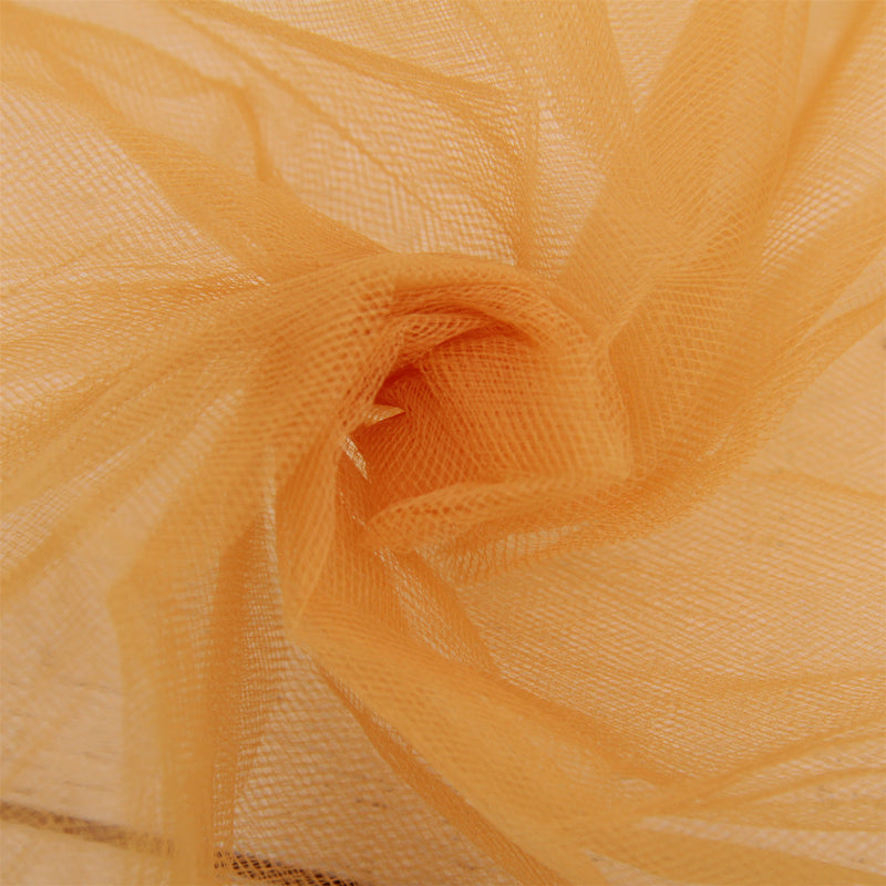Premium Soft Tulle Fabric - 20 Yards by 54" Wide - Gold - Threadart.com
