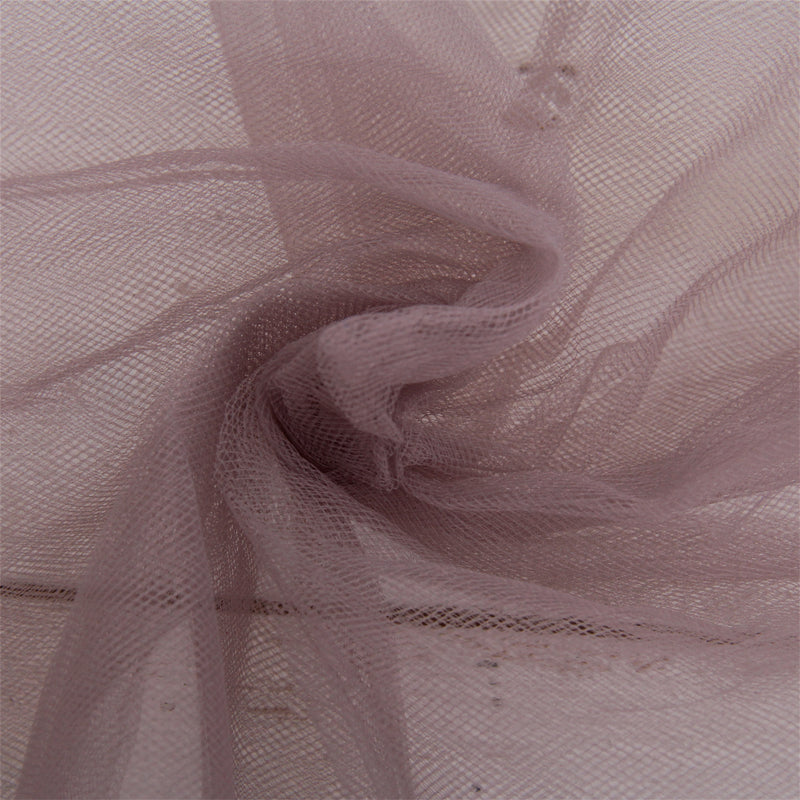 Premium Soft Tulle Fabric - 20 Yards by 54" Wide - Silver - Threadart.com