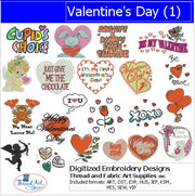 Machine Embroidery Designs - Valentine's Day(1) - Threadart.com