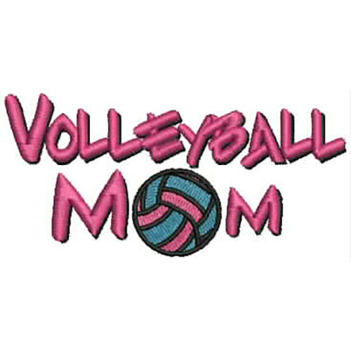 Machine Embroidery Designs - Volleyball(1) - Threadart.com