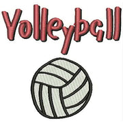 Machine Embroidery Designs - Volleyball(1) - Threadart.com