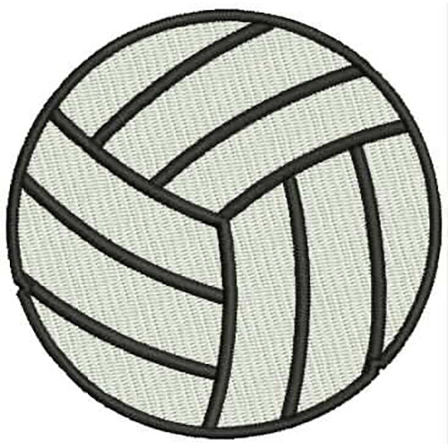 Machine Embroidery Designs - Volleyball(1) - Threadart.com