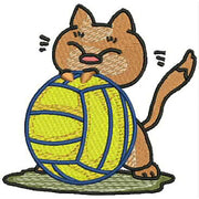 Machine Embroidery Designs - Volleyball(1) - Threadart.com