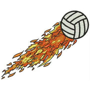 Machine Embroidery Designs - Volleyball(1) - Threadart.com