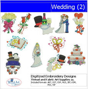 Machine Embroidery Designs - Wedding(2) - Threadart.com