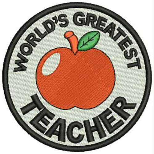 Machine Embroidery Designs - Teacher(1) - Threadart.com