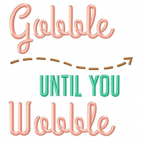 Machine Embroidery Designs -Cute Thanksgiving (1) - Threadart.com