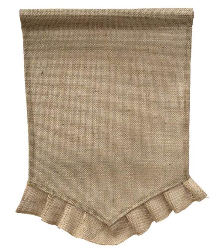 Burlap Garden & Yard Sign - Threadart.com